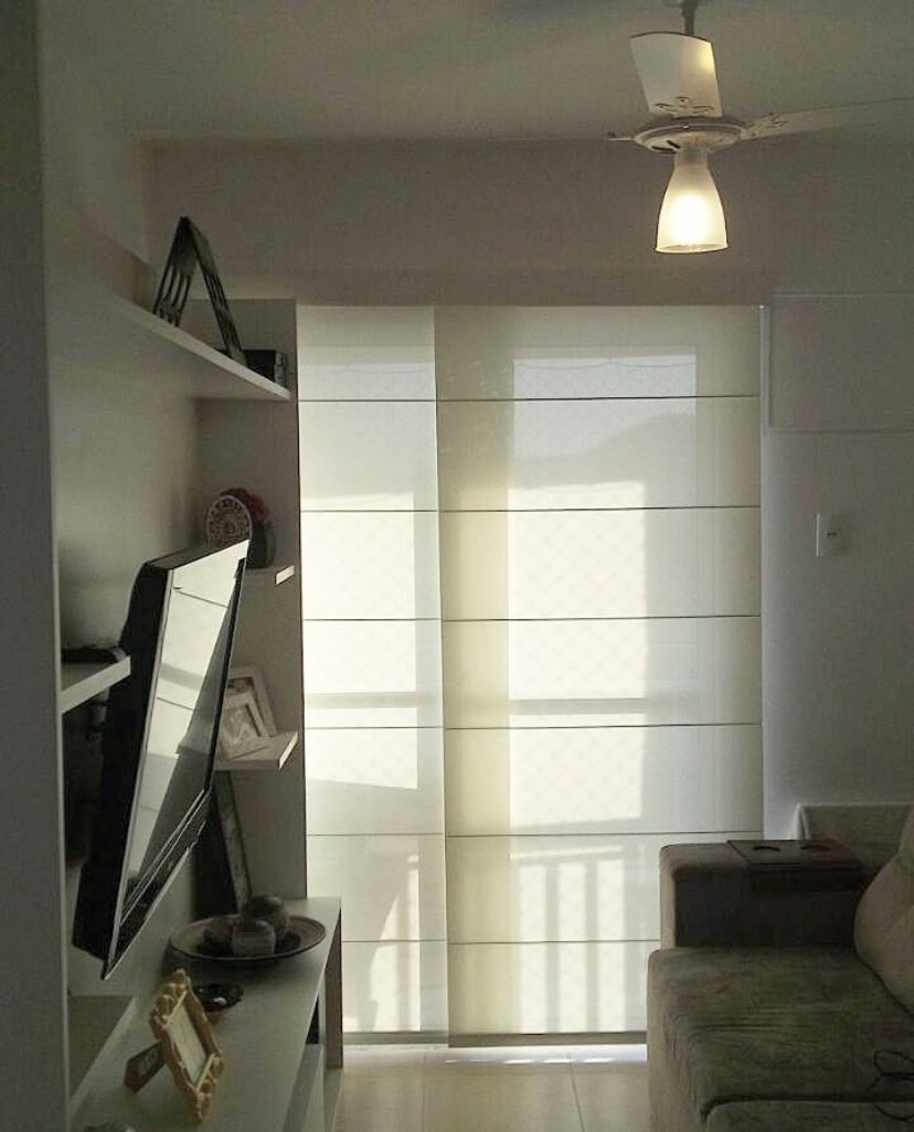 Persiana Painel Romana 2 partes Sem Blackout (Bando em MDF)